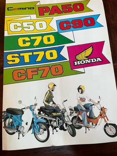 Vintage honda motorcycle - honda,