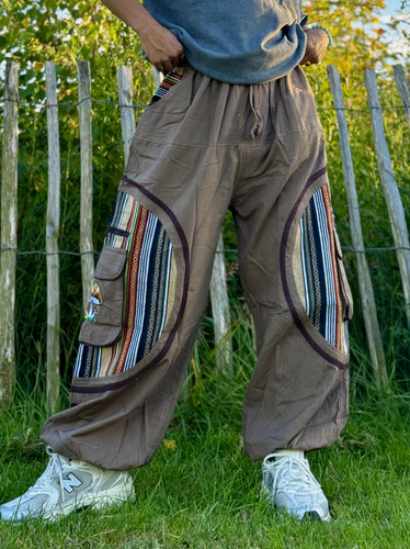 Hemp cotton baggy hippie - baggy,