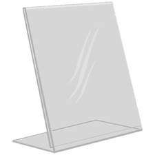 Acrylic Counter Poster Holder