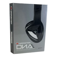 Monster DNA Pro Matte Black Superior Noise Isolation Over Ear Design Headphones