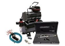 PISTON COMPRESSOR WITH TANK + HARDER & STEENBECK EVOLUTION 2024 SOLO (0.28MM)