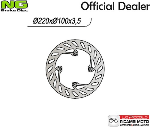 6591089 rear brake - rear, disc