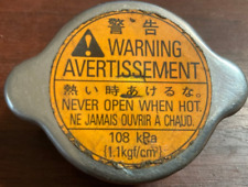 RADIATOR CAP OR ENGINE COOLANT VALVE CAP 108kPa USED WITH FREE UK POSTAGE