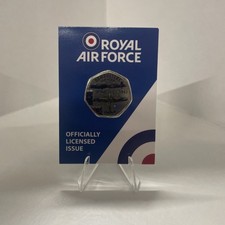 RAF Royal Air Force 50p Shaped Coin "Dambusters Lancaster 16th May 1943"