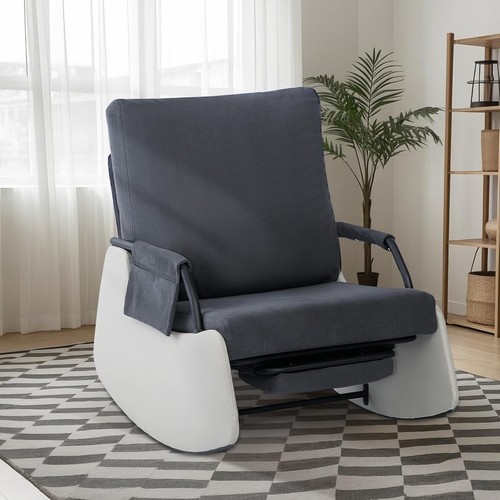 Upholstered nursery rocking - upholstered,