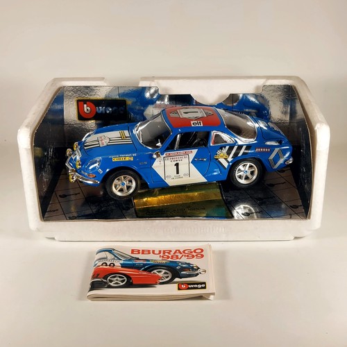 Burago renault alpine - 1/16,