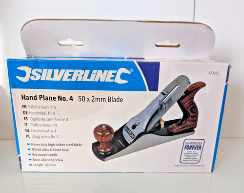 Silverline hand plane 4 50 - hand, no.