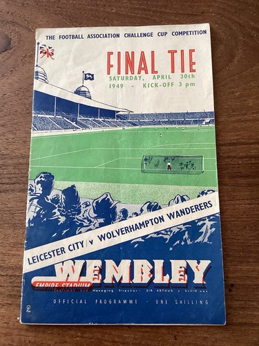 Wembley 1949 cup final - 30/4/1949,