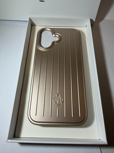 Rimowa gold aluminium iphone - gold,