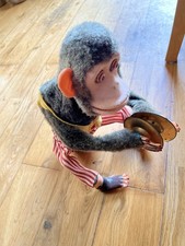 1950s Musical Jolly Chimp Tin