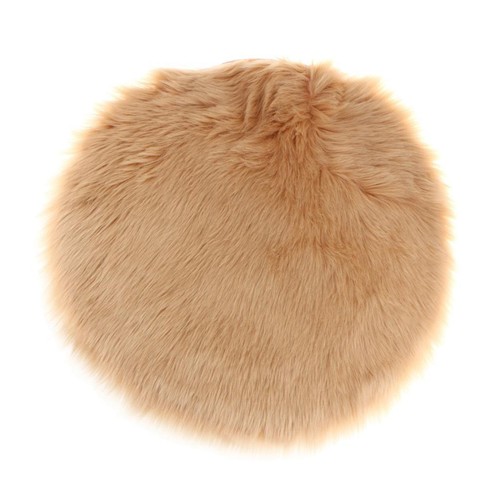 Round faux car - faux, seat