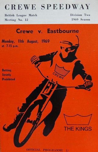 Crewe eastbourne speedway - crewe, v