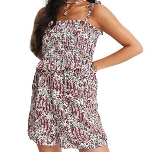 Topshop nwt tall red paisley - topshop,