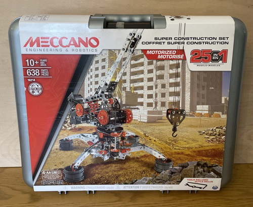 Meccano 16214 motorized - meccano,