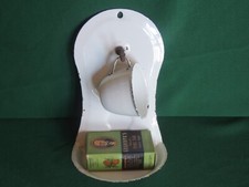 Vintage White Enamel