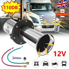 12V Chrome Silver Klaxon Ahoooogah Old Style Vintage Air Horn For Car Van Truck