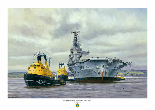 Hms ark royal art - ark, a4
