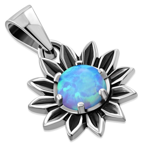 Synthetic opal sunflower - synthetic,