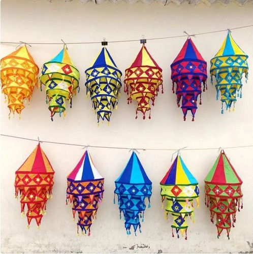 Pcs fabric lamp decorative - 10,