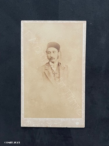 Cdv rare sultan - rare, 1862