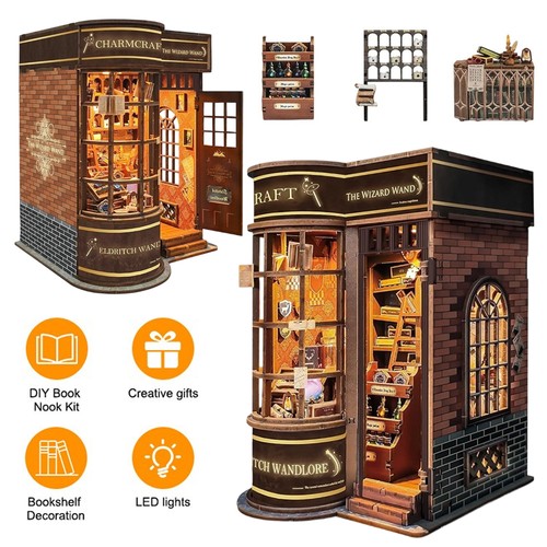 Diy dollhouse miniature kit - miniature,