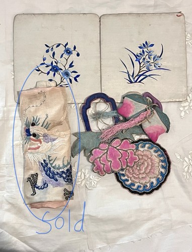 Antique chinese silk - antique,