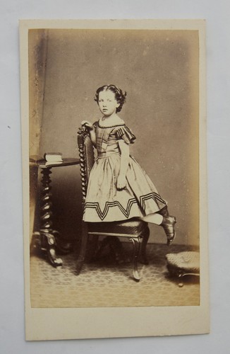 Cdv victorian girl - cdv, of