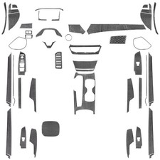 60Pcs Real Carbon Fiber Kits