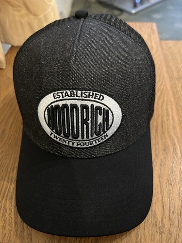 Hoodrich black trucker - black,