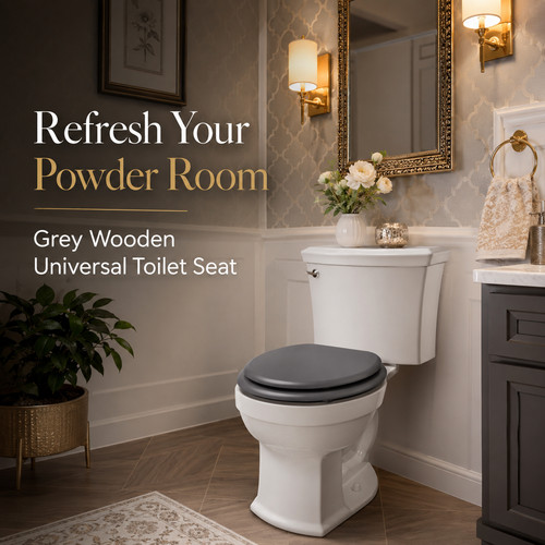 Universal toilet seat mdf - universal,