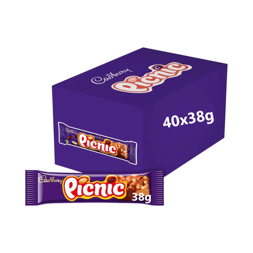 Cadbury picnic chocolate - cadbury, bars