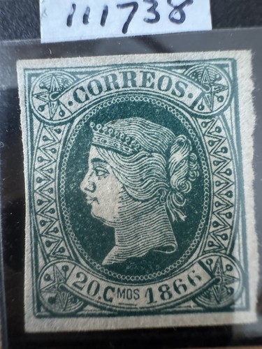 1866 spanish 20c green - spanish,