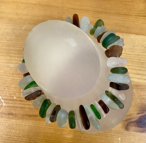 Multi coloured sea glass - multi,