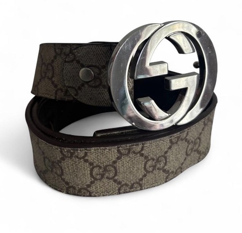 Gucci belt with - pattern, used