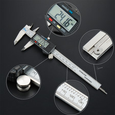 LED Digital Caliper Vernier 6"