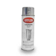 Krylon® Looking Glass® Mirror Finish Paint 6oz| Highly Reflective | DIY |Upcycle