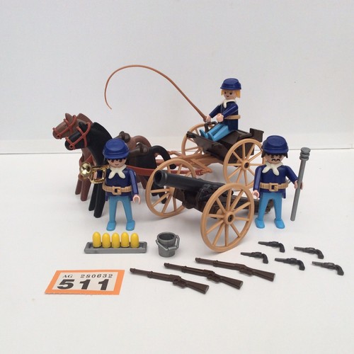 Playmobil western cavalry - u.s,