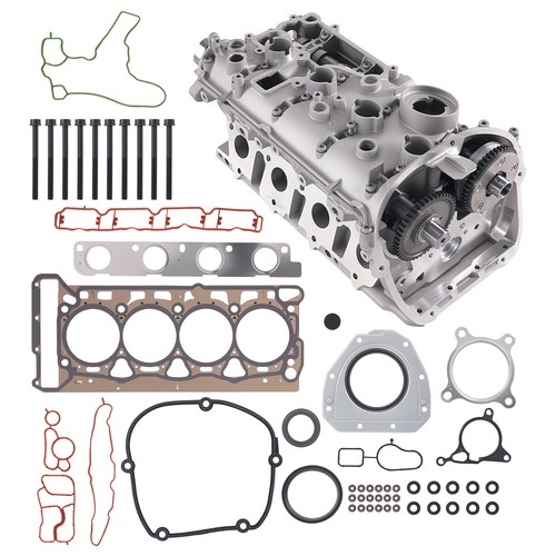 Cylinder head with bolts - head, &