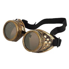 Steampunk Goggles Gold with