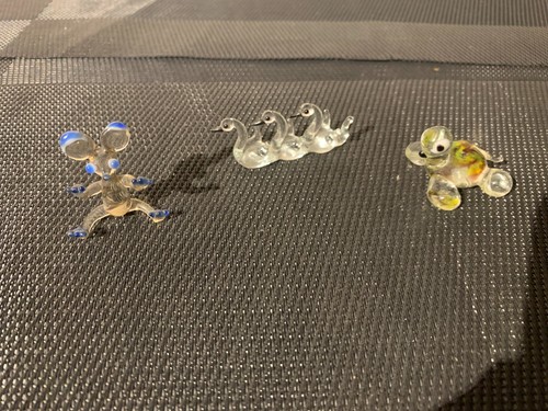 Vintage tiny hand blown - 3,