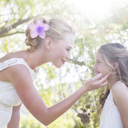 Hawaiian plumeria flower hair - plumeria,