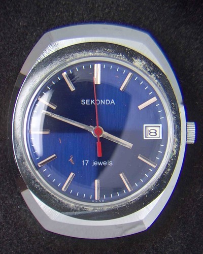 Sekonda ussr two tone - two-tone, blue