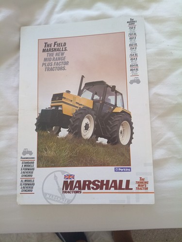 Marshall tractors spec - spec, sheet