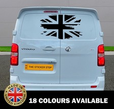 Union Jack Flag Vinyl Decal Sticker Splat Splash Style Camper Van UK Graphic