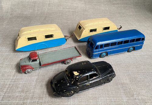 Vintage dinky 40a riley saloon - 40a,