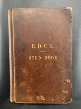 Antique Handwritten Ledger Stud Book Horse Drawn Cart - Express Dairy London 20s