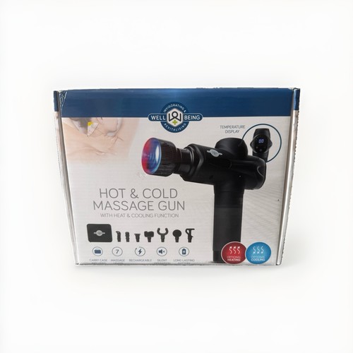 Massage gun with heat and - gun,
