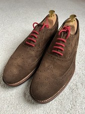 Grenson Dylan Suede Brogues UK