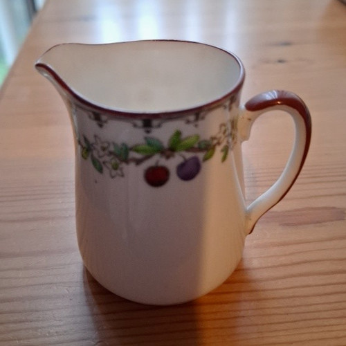 Ceramic creamer jug white - jug,