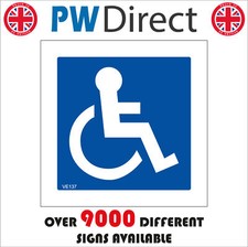 VE137 DISABLED SIGN  MUSIC